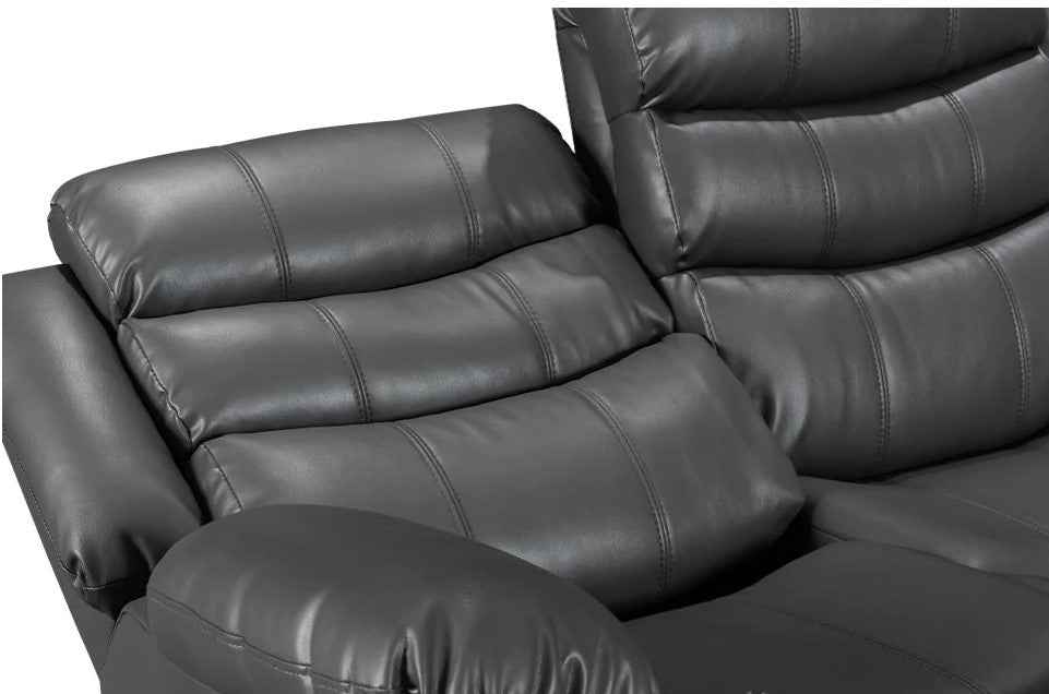 Rosley  LeatherAire Recliner Sofa