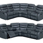 Rosley  LeatherAire Recliner Corner Sofa