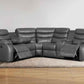 Rosley  LeatherAire Recliner Corner Sofa