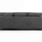 The Casterton Corner Storage Sofa Bed - Dark Grey