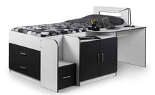 Cookie Premium Fabric Cabin Bed Luxury Storage LSW Sofas