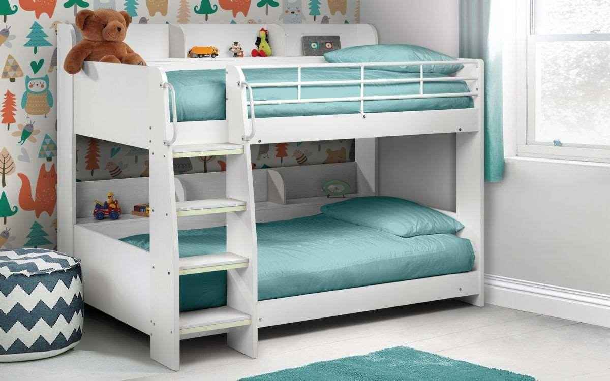 Domino Wooden Premium Bunk Bed with Storage - LSW Sofas