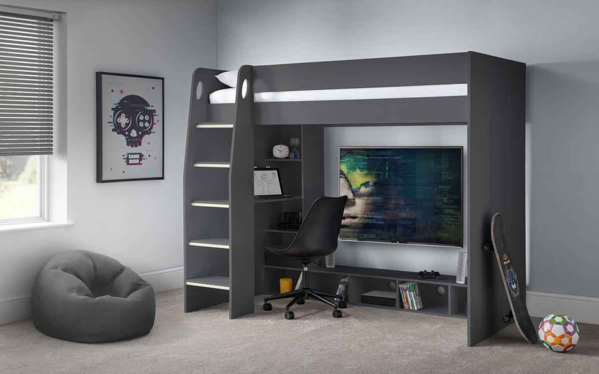 Nebula Fabric Premium Gaming Bed | LSW Sofas