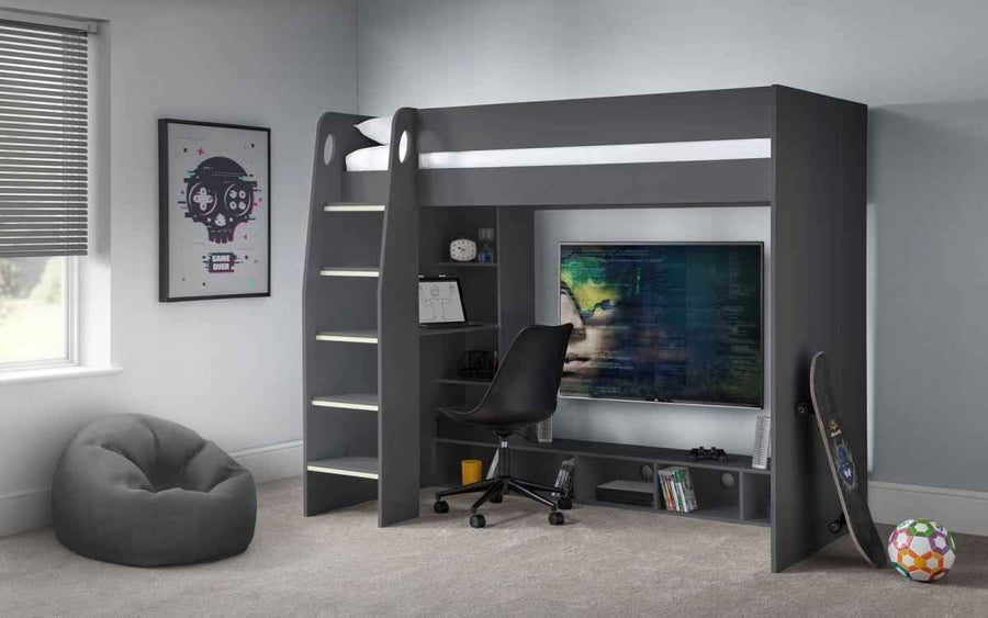 Nebula Fabric Premium Gaming Bed | LSW Sofas