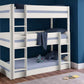 The Trio Wooden Bunk Bed