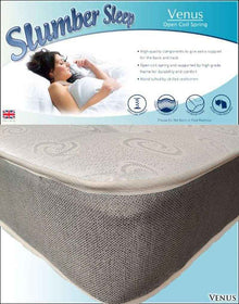 Venus Damask Fabric Premium Pocket Sprung Mattress | LSW Sofas