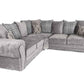 Verona Fabric Corner Sofa bed