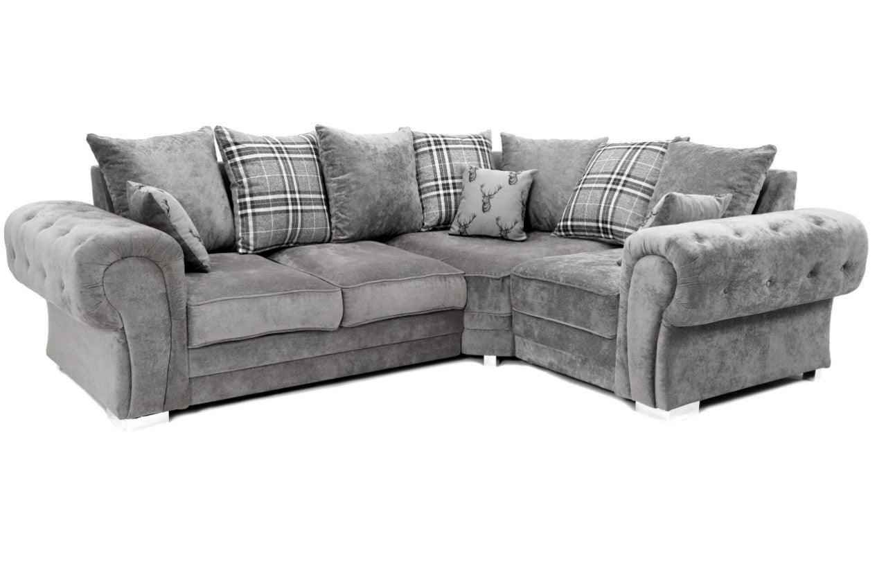 Verona Fabric Corner Sofa bed