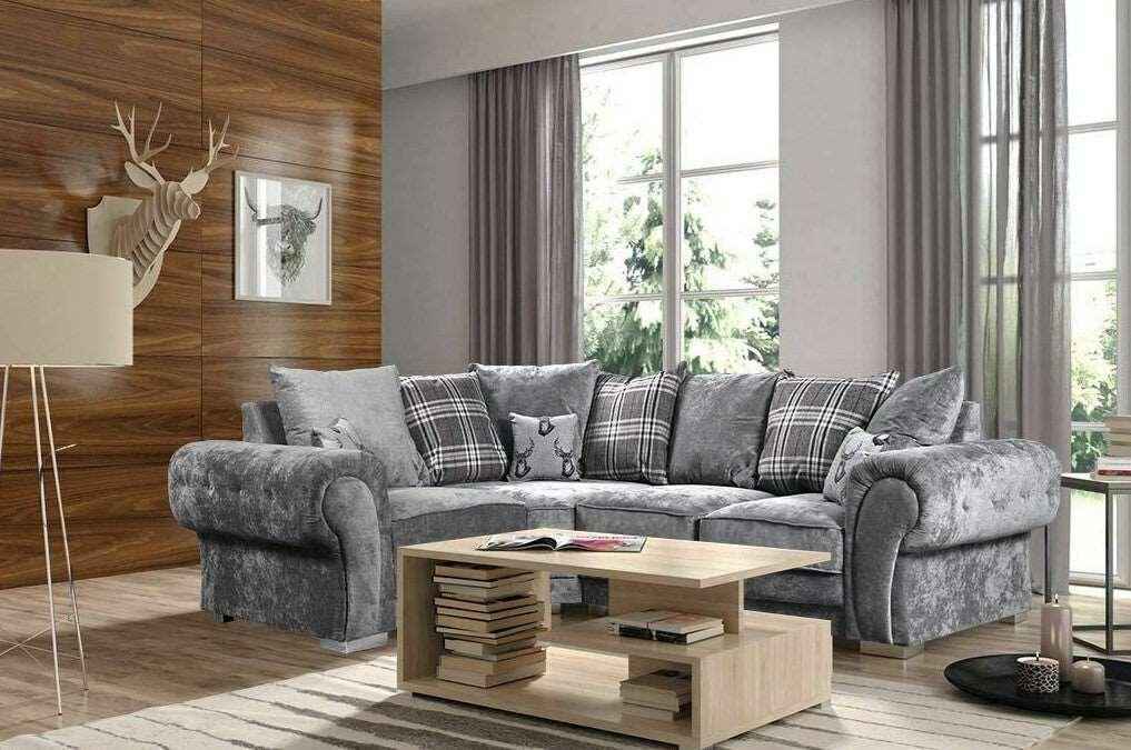 Verona Fabric Corner Sofa bed