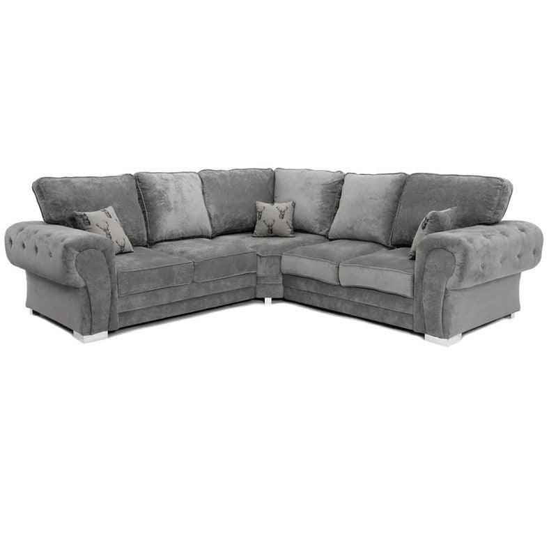 Verona Fabric Corner Sofa bed