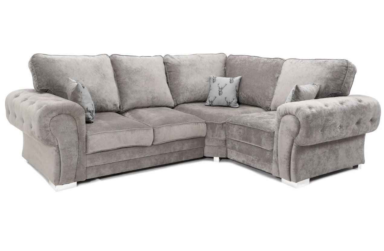 Verona Fabric Corner Sofa bed