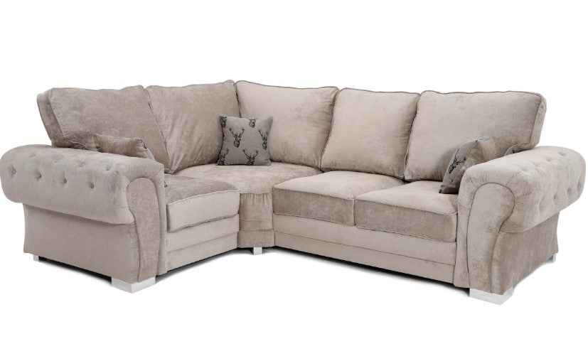 Verona Fabric Formal Back Corner Sofa Collection