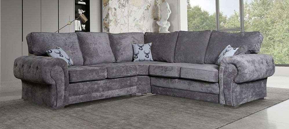 Verona Fabric Formal Back Corner Sofa Collection