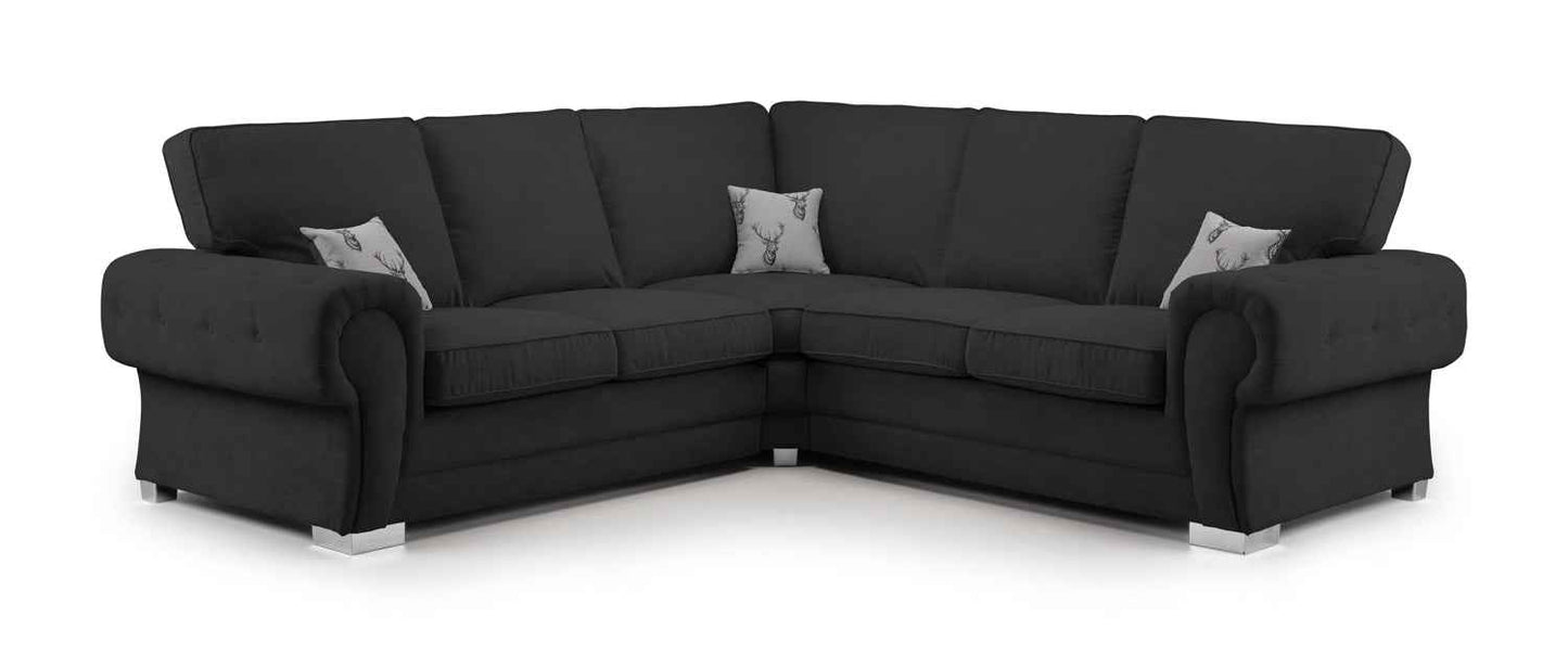 Verona Fabric Formal Back Corner Sofa Collection