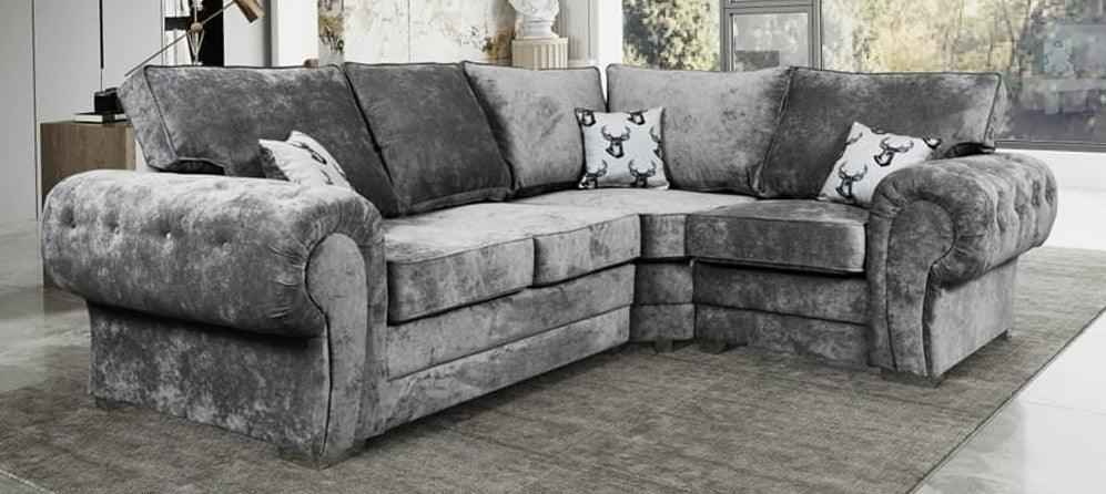 Verona Fabric Formal Back Corner Sofa Collection