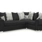 Verona Fabric Scatterback Corner Sofa Collection