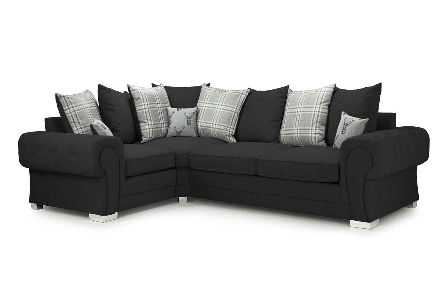 Verona Fabric Scatterback Corner Sofa Collection