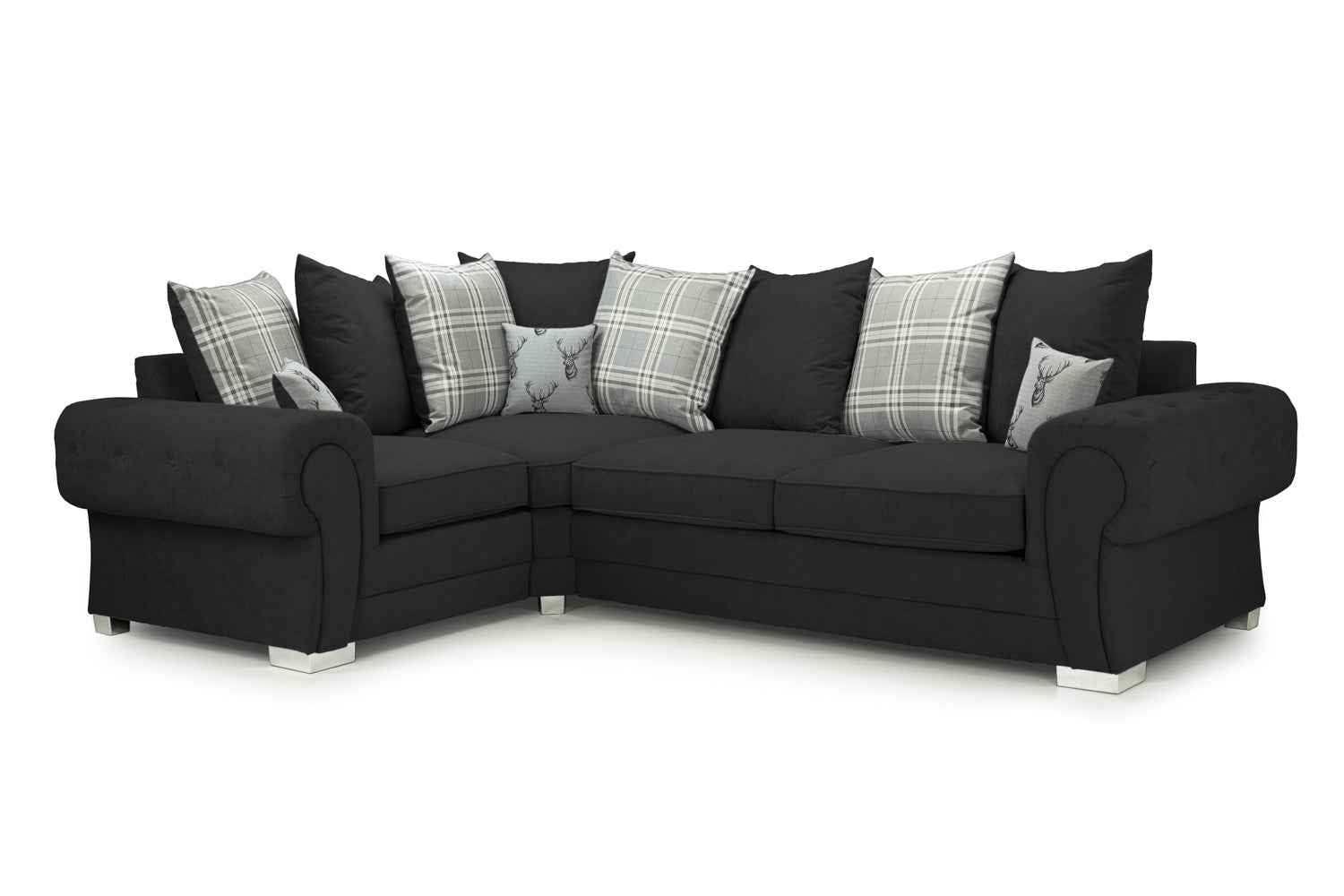 Verona Fabric Scatterback Corner Sofa Collection