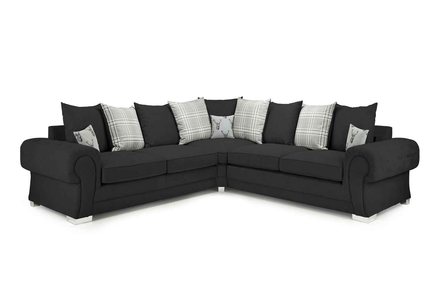 Verona Fabric Scatterback Corner Sofa Collection