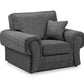 Walton Fabric Sofa Set