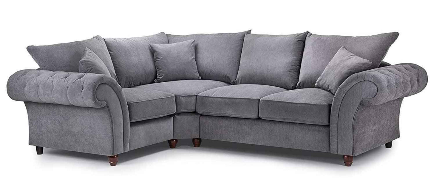 Wasdale Fabric Chesterfield  Corner Sofa Collection