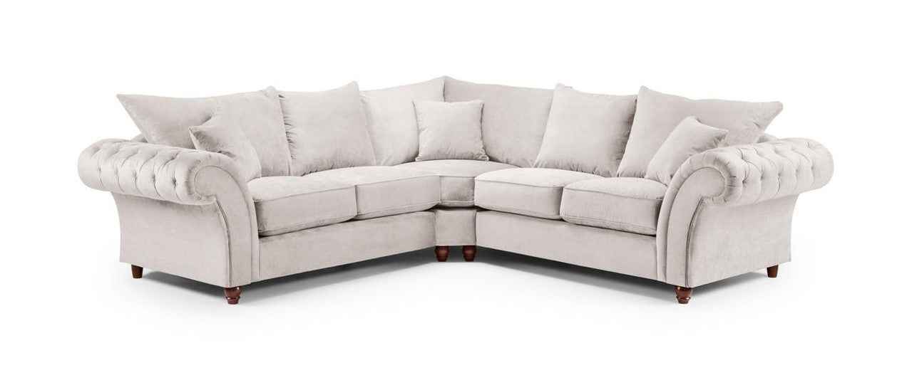 Wasdale Fabric Chesterfield  Corner Sofa Collection
