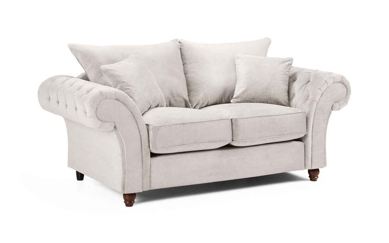 Wasdale Fabric Chesterfield Sofa Set