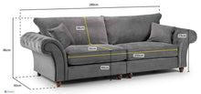 Wasdale Fabric Corner Sofa | Premium Luxury LSW Sofas