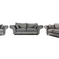 Wasdale Fabric Chesterfield Sofa Set