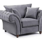 Wasdale Fabric Chesterfield Sofa Set