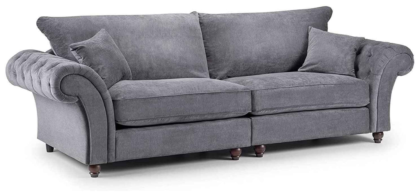 Wasdale Fabric Chesterfield Sofa Set